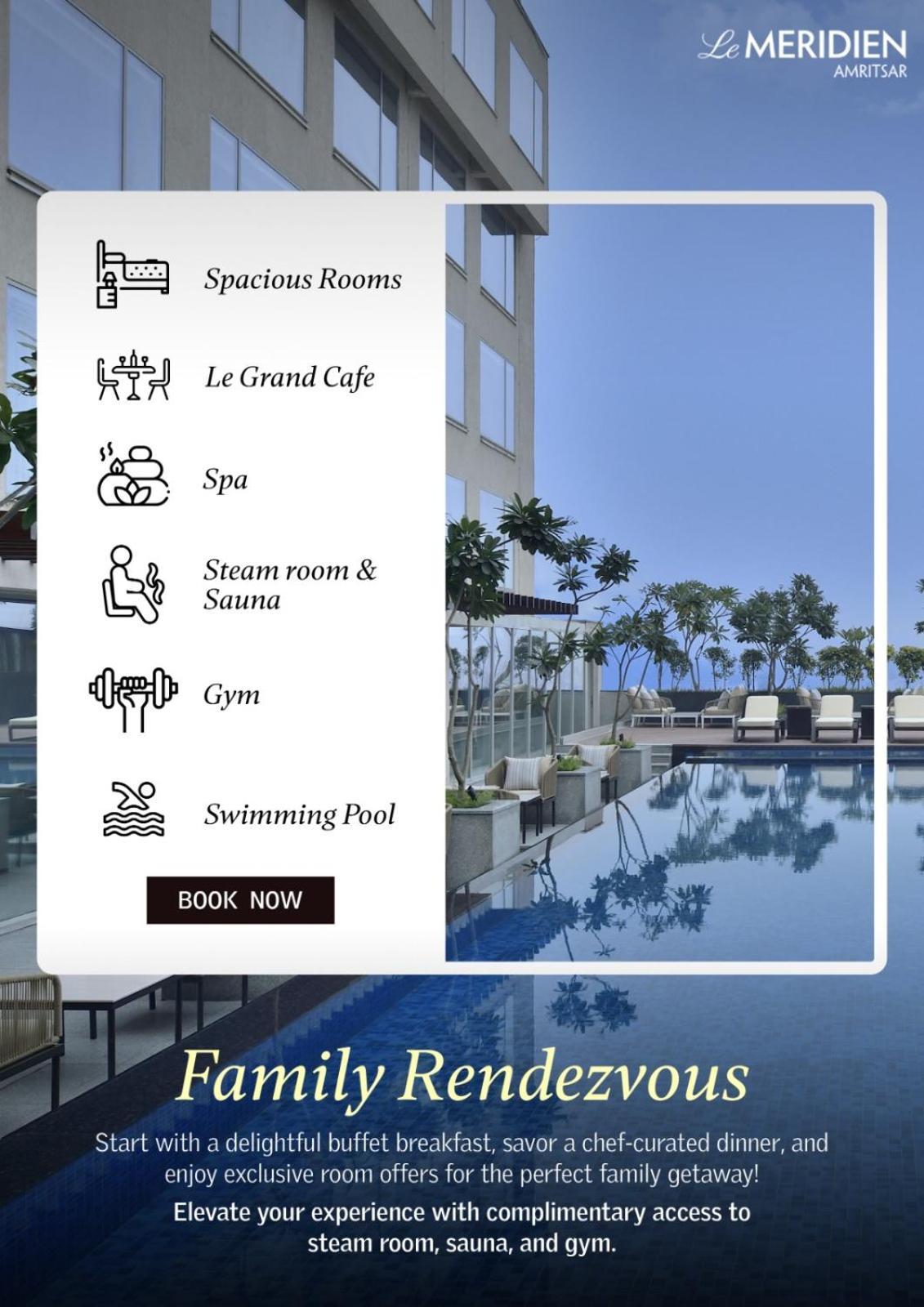 Le Meridien Amritsar Exterior foto